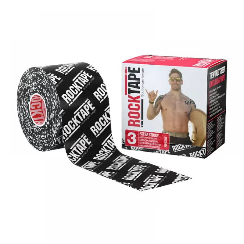 Купить Кинезио тейп Rocktape #3 H2O 5СМ Х 5М водостойкий!