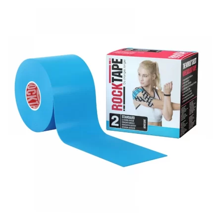 Купить кинезио тейп ROCKTAPE #2 STANDARD 5СМ Х 5М производства Корея.